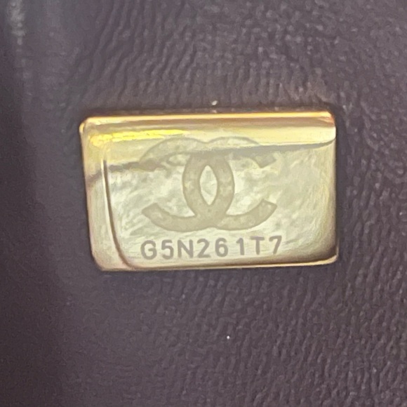 NOT AVAILABLE Chanel 21a Dark Brown Small Classic Flap Lambskin LGHW - Picture 8 of 13